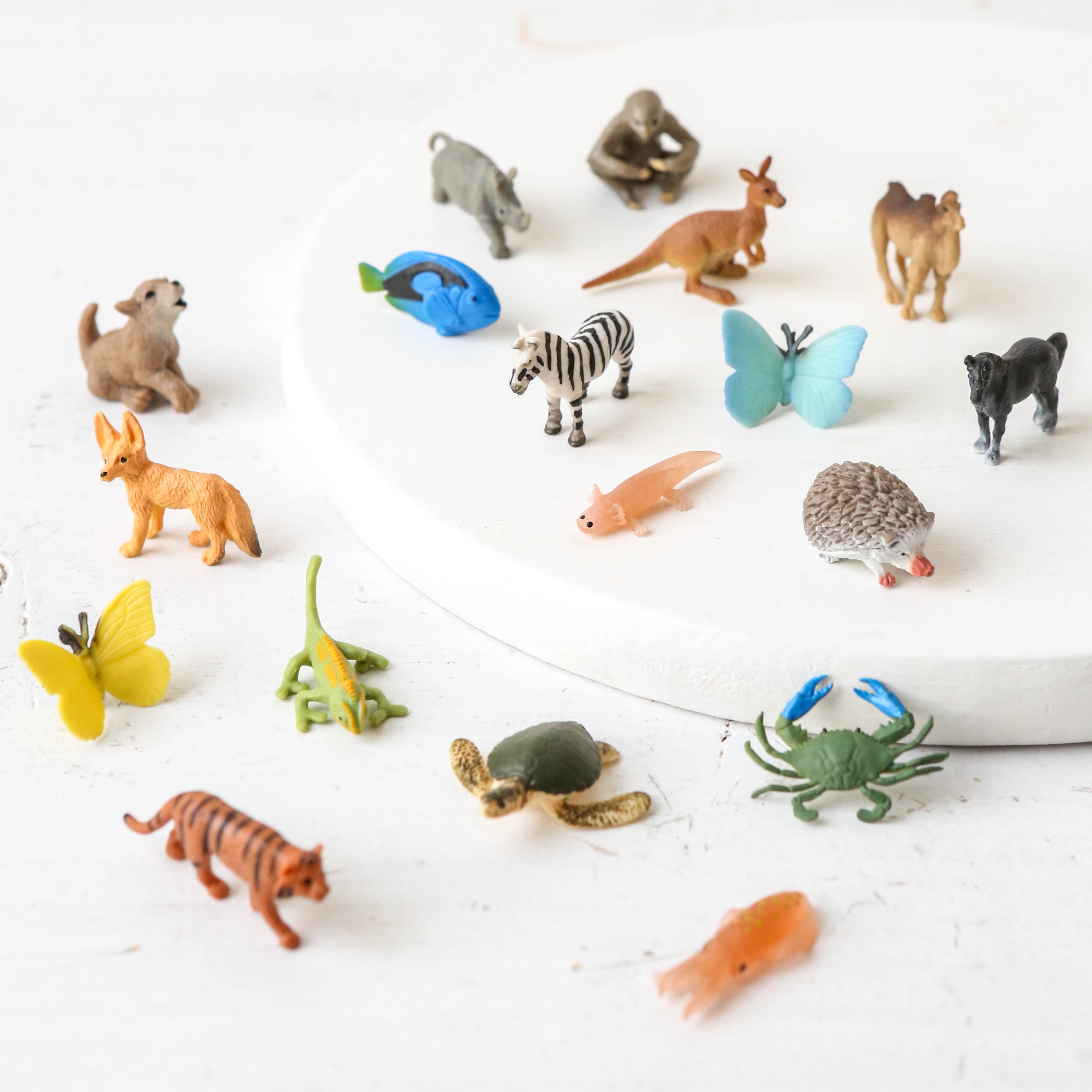 Assorted Small Rubber Animal