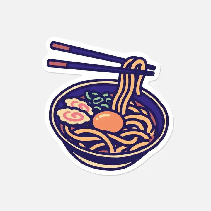 'Udon Bowl' Vinyl Sticker