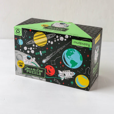 Outer Space Glow in the Dark 100 Piece Puzzle