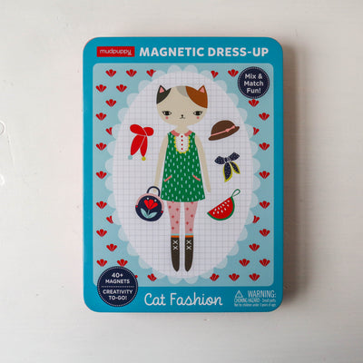 Cat Fashion Magnetic Figures