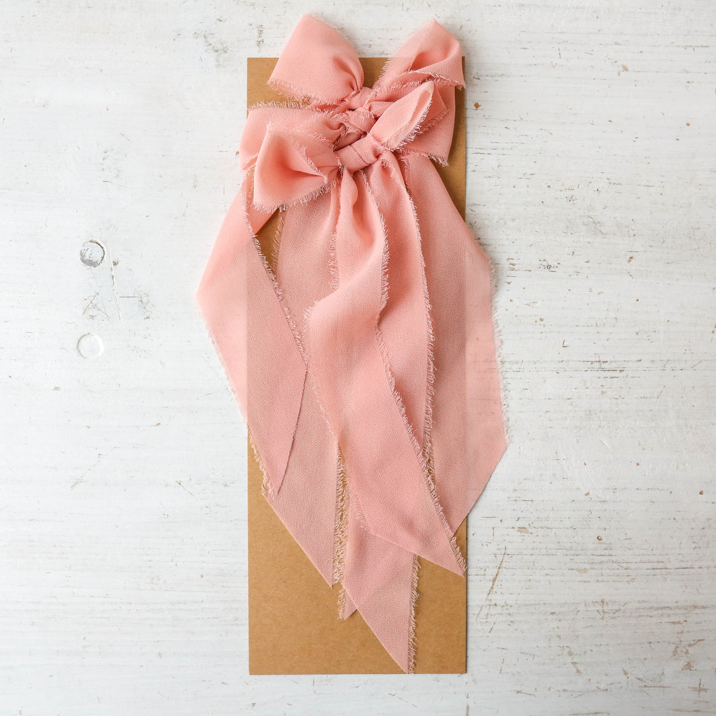 Raw Chiffon Tree Bows - 3 Pack