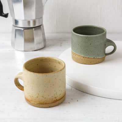 Hand Thrown 'Coastal' Espresso Mug