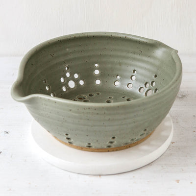 Hand Thrown 'Coastal' Colander