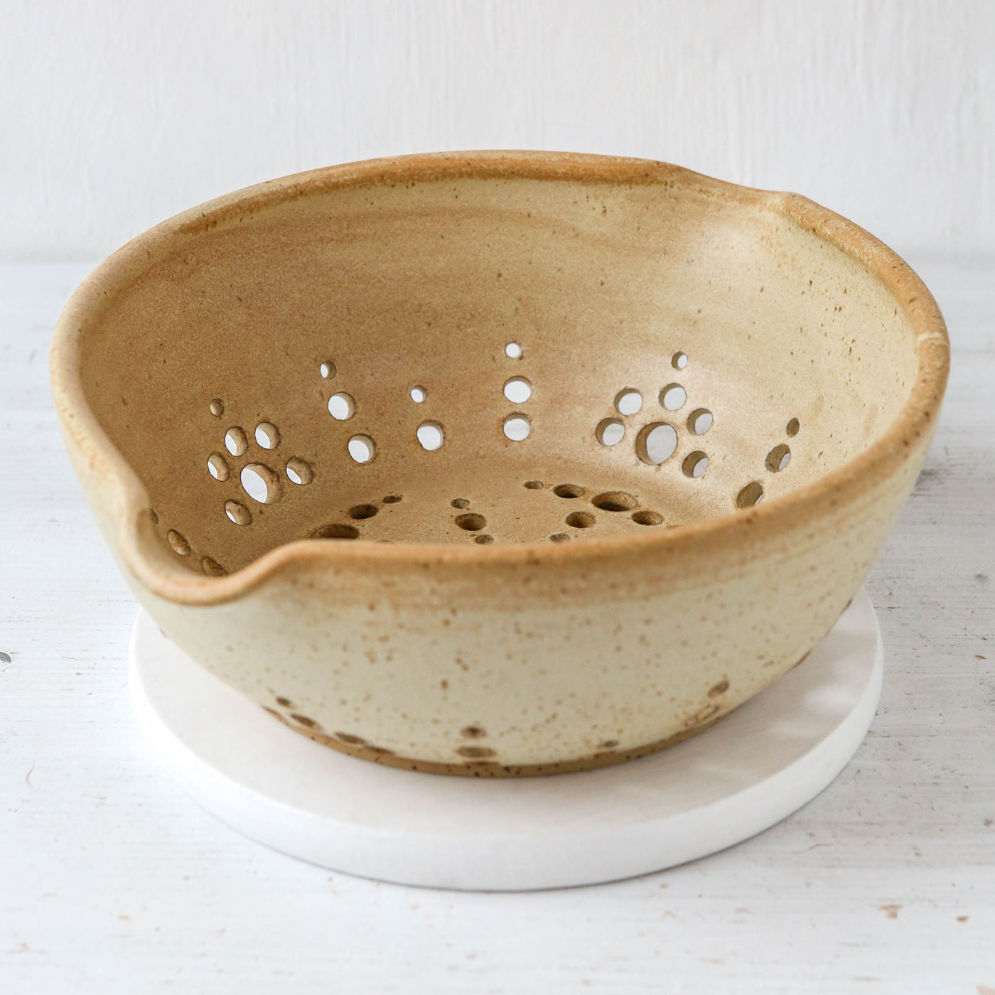 Hand Thrown 'Coastal' Colander