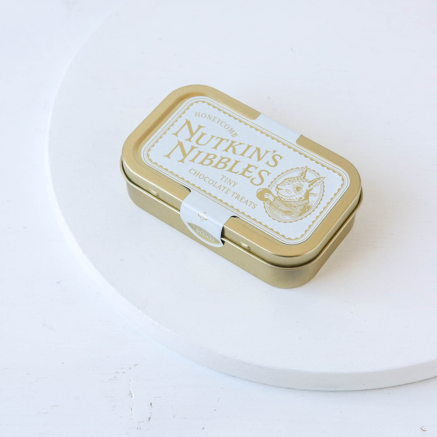 Nutkin's Nibbles Honeycomb Tin