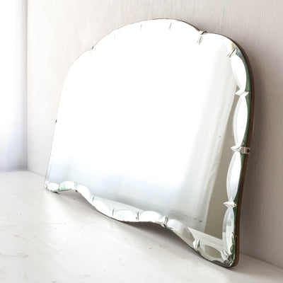 Vintage Mirror - Design 3 - Shaped with Etched Bevel