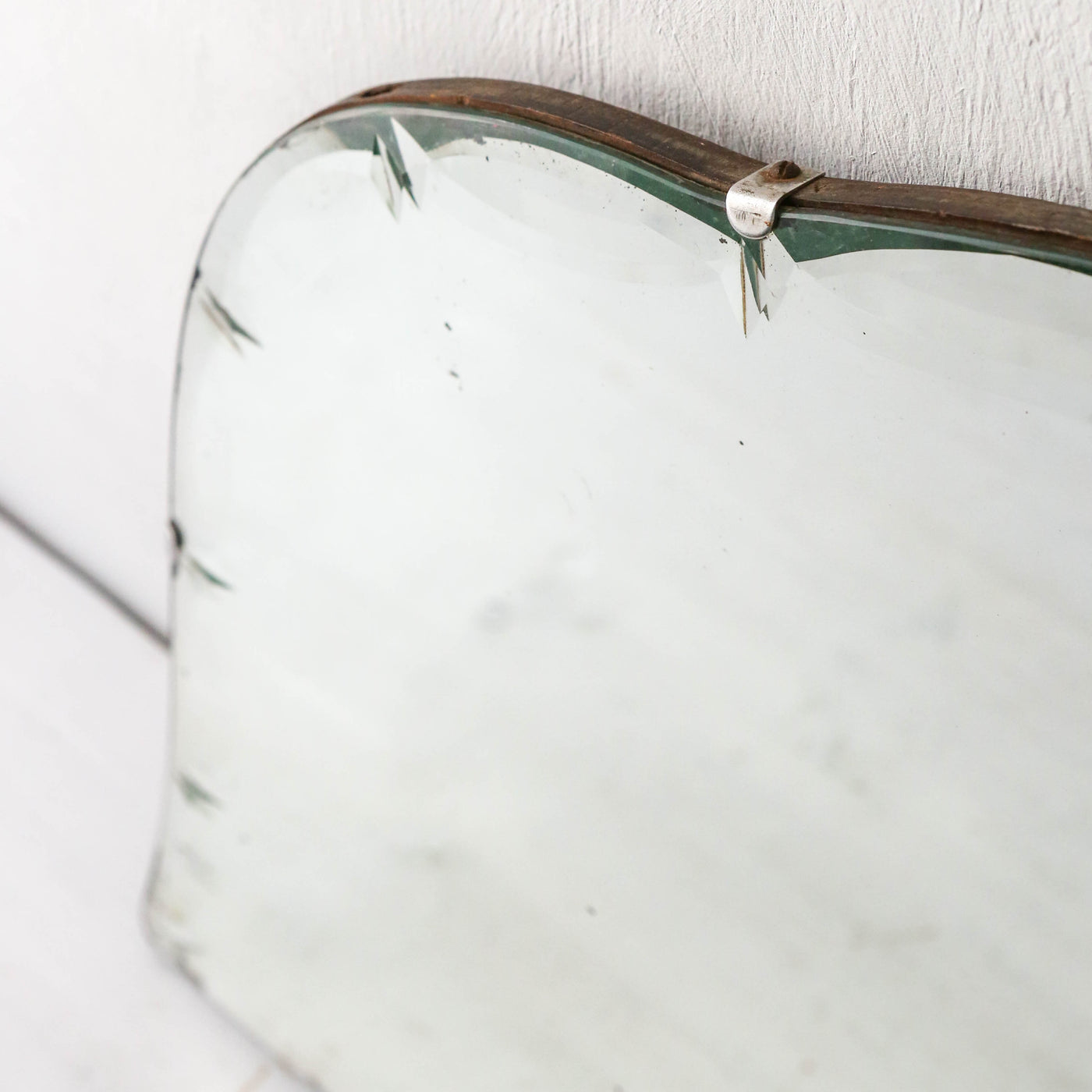 Vintage Mirror - Design 3 - Shaped with Etched Bevel