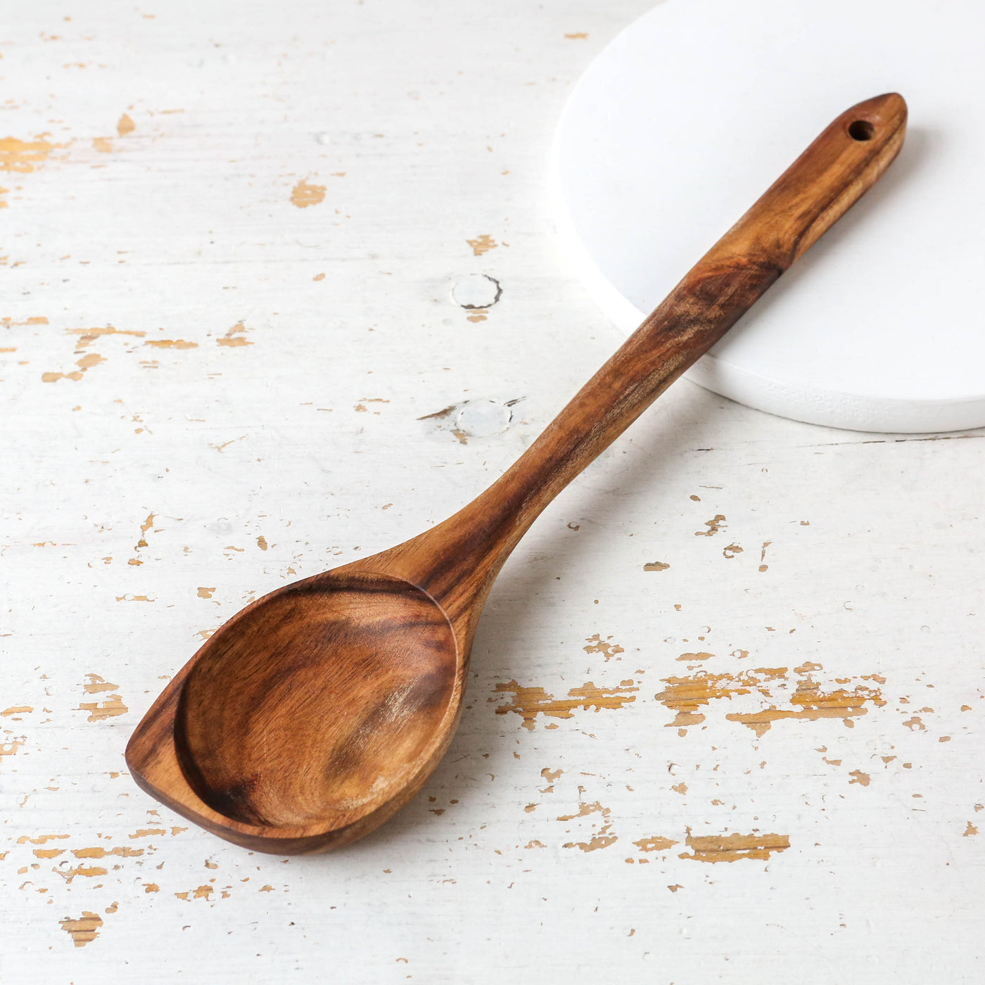 Dark Acacia Wood Spoon