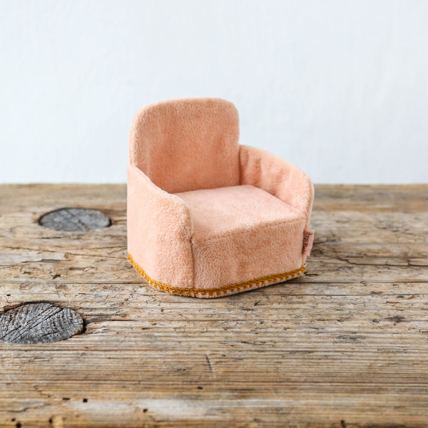 Maileg Chair for Mouse - Powder Velvet