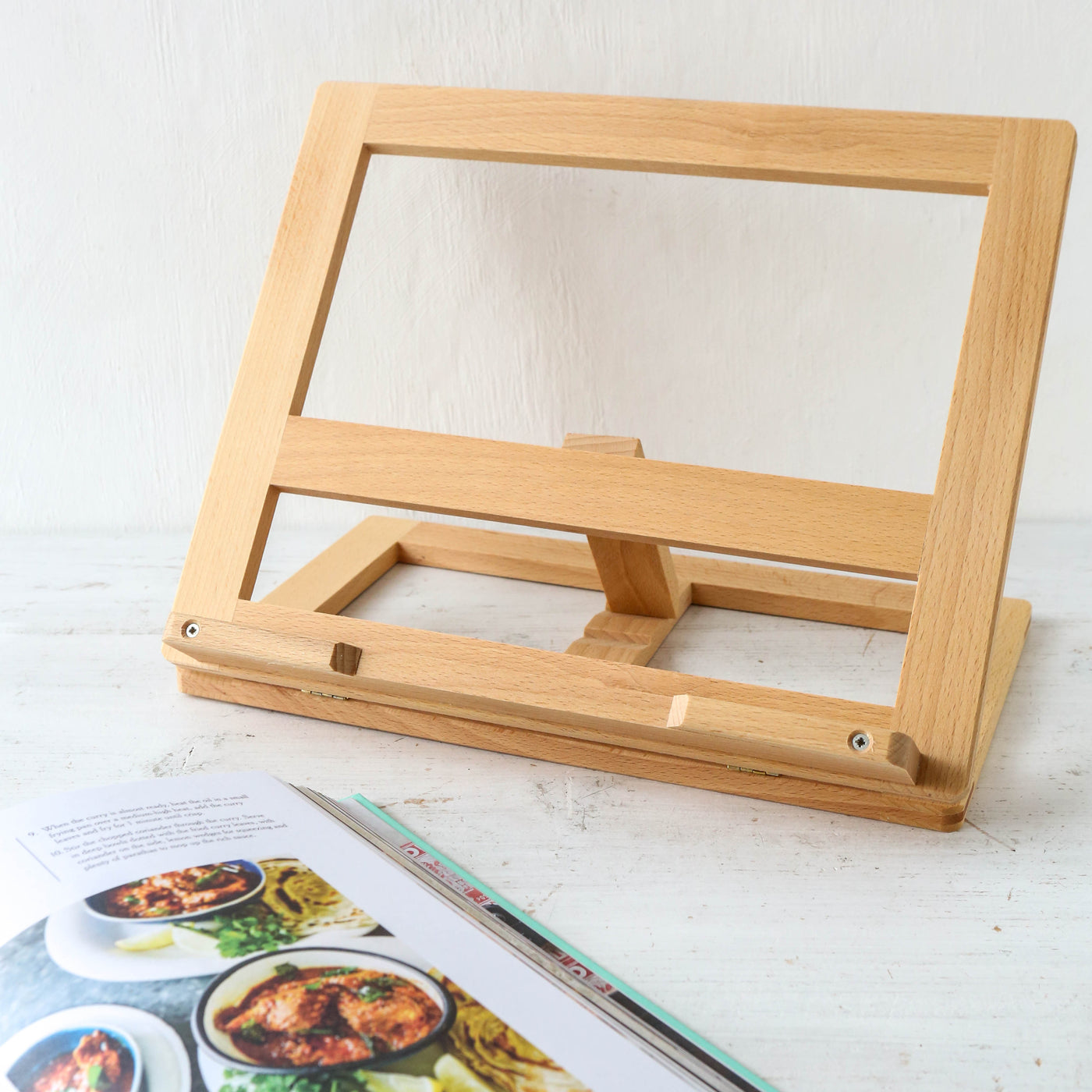 Wooden Book Holder