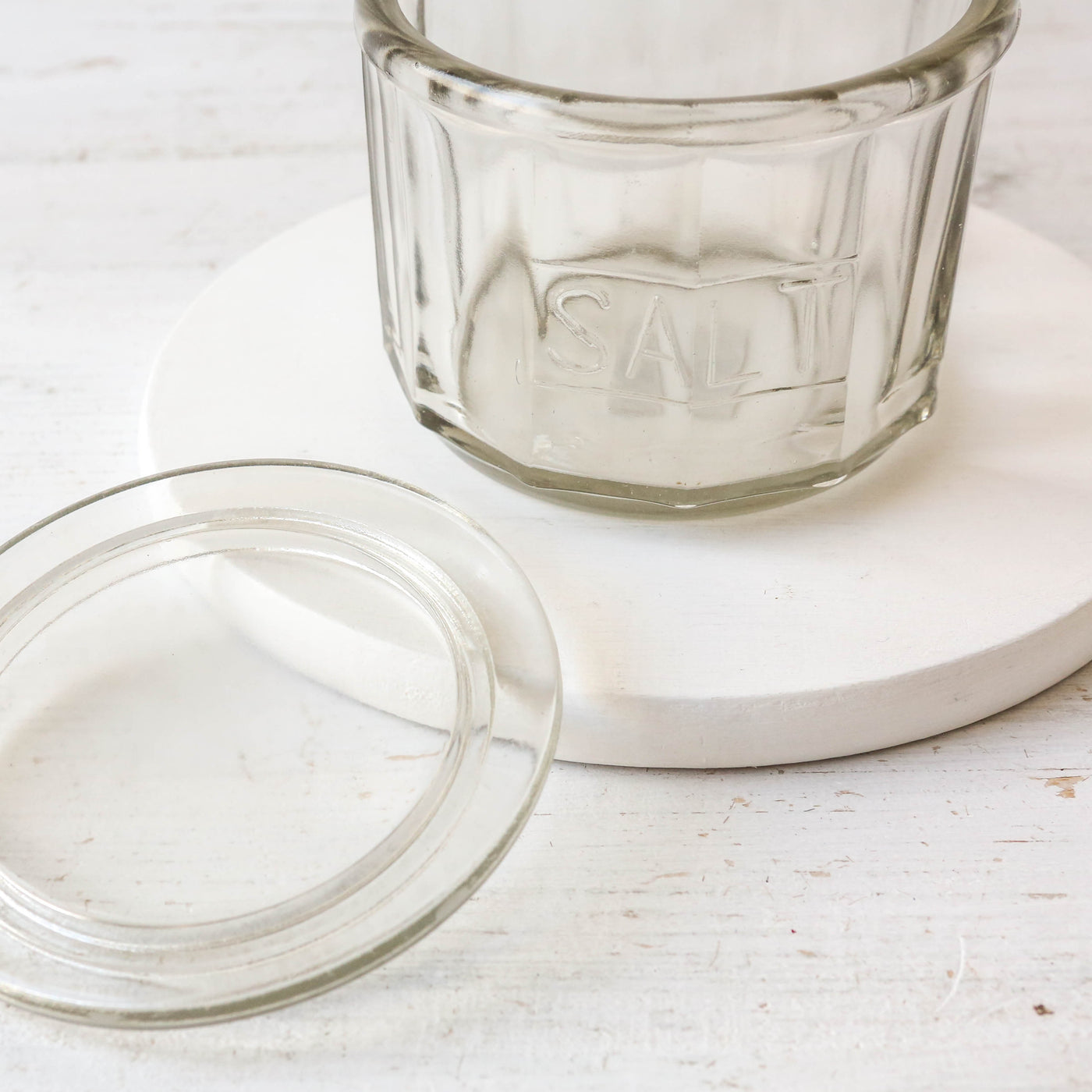 Glass Salt Jar