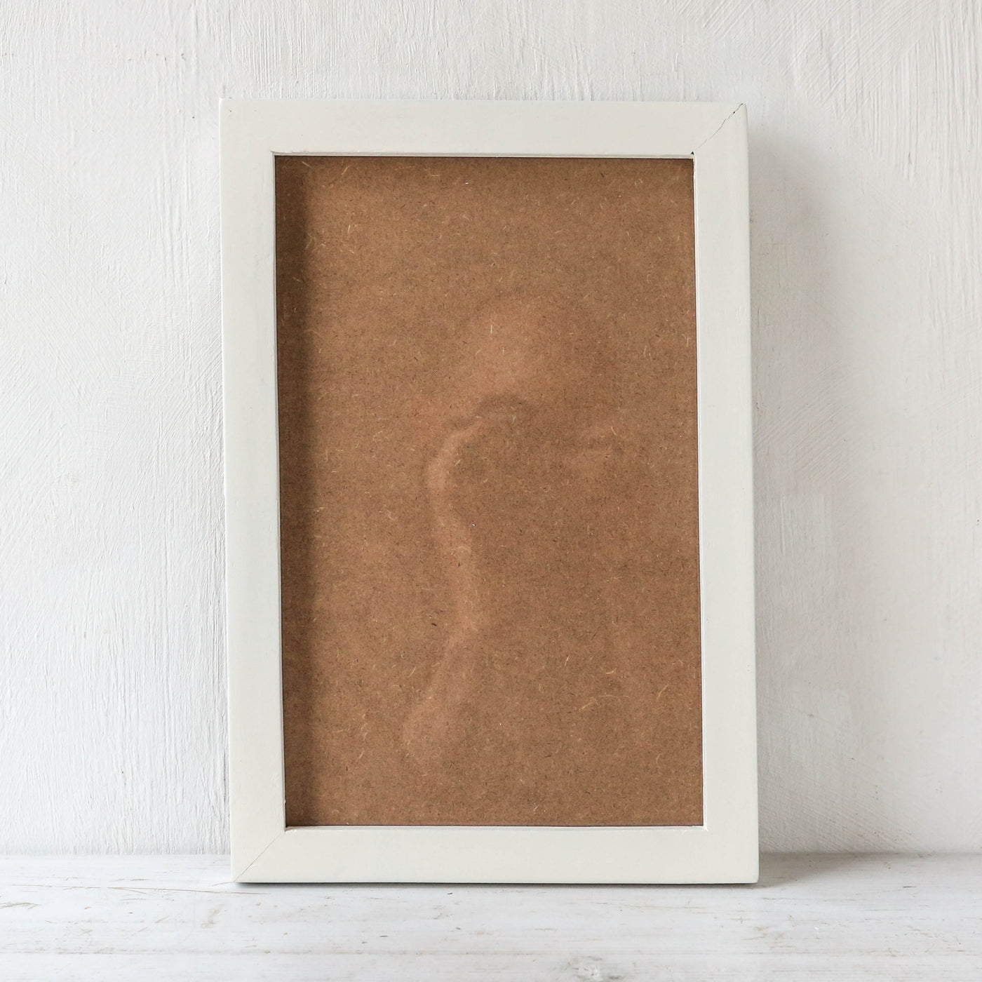 White Reclaimed Wood Photo Frame - Medium Rectangle