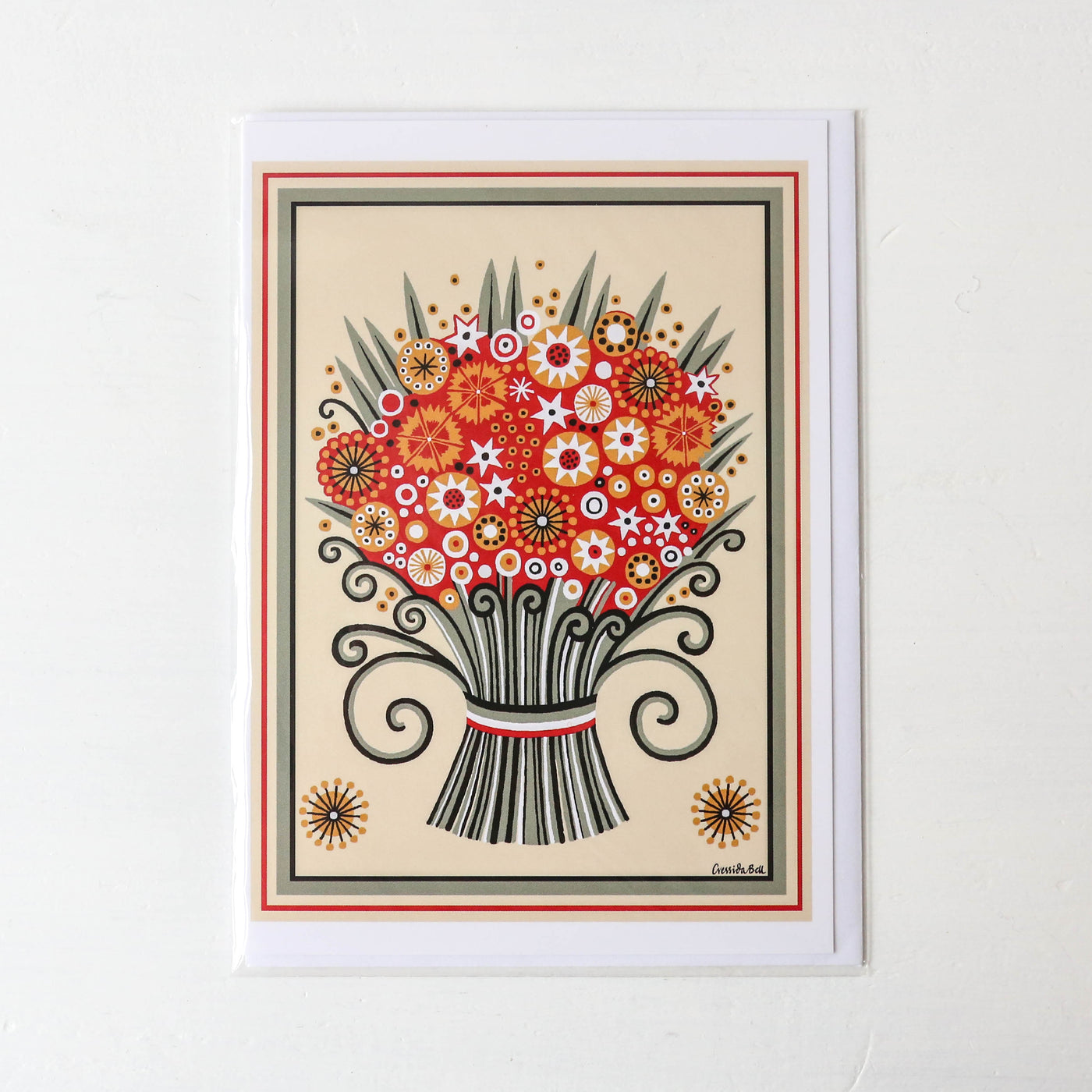 Floribunda Greetings Card