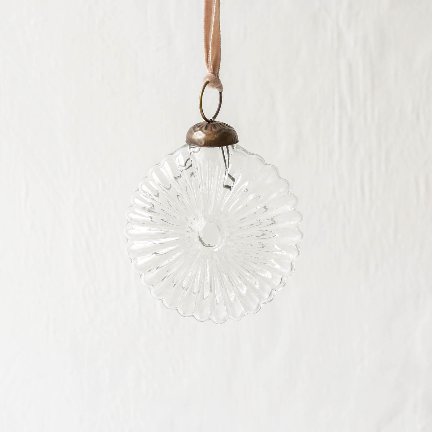 8cm Sundara Clear Bauble