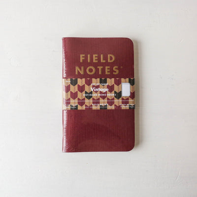 Field Notes 3-Pack - 'Vintage' Edition