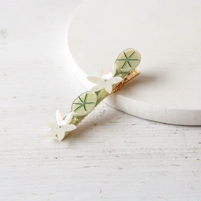 Nymphaea Water Lily Hair Clip