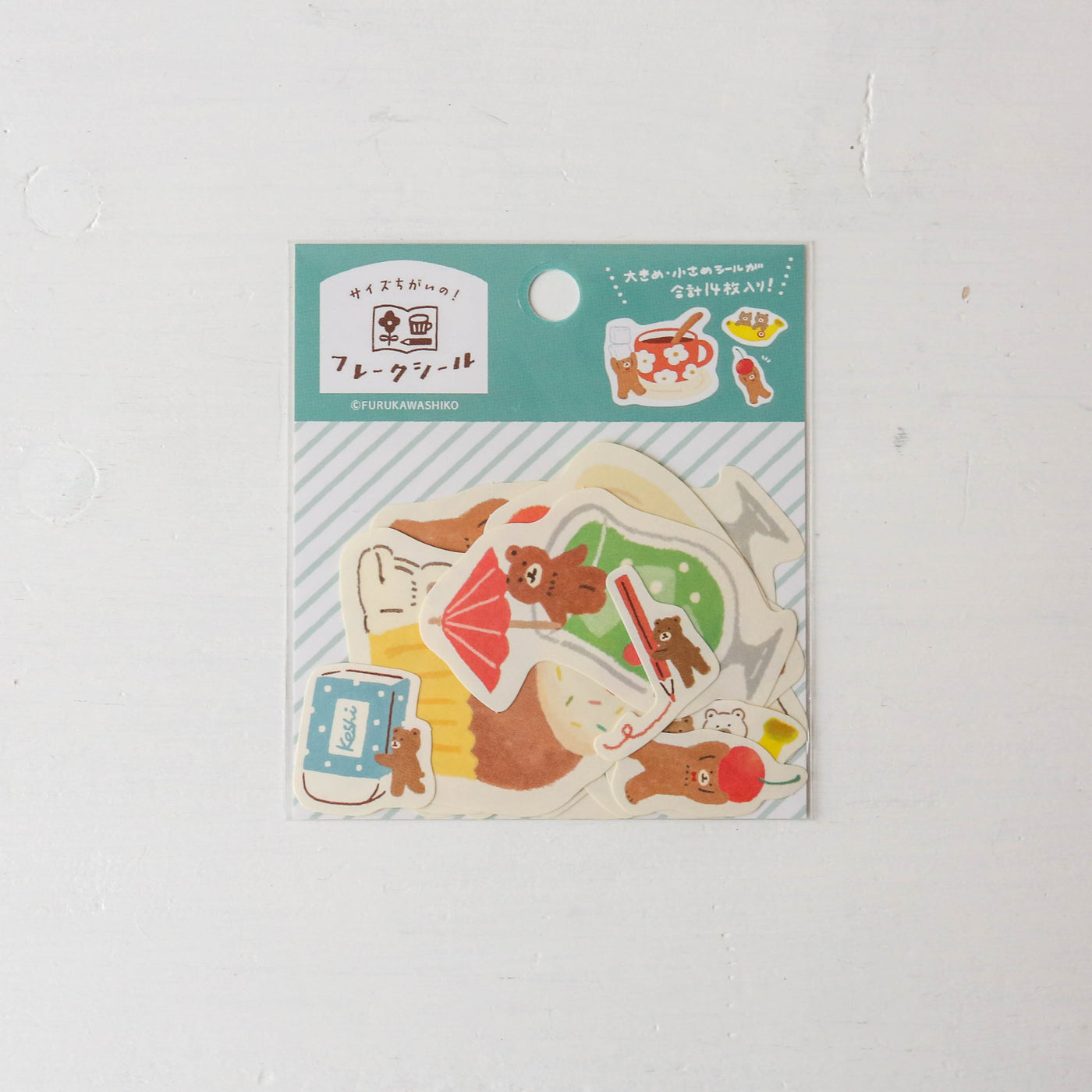 Furukawa Paper Flake Stickers