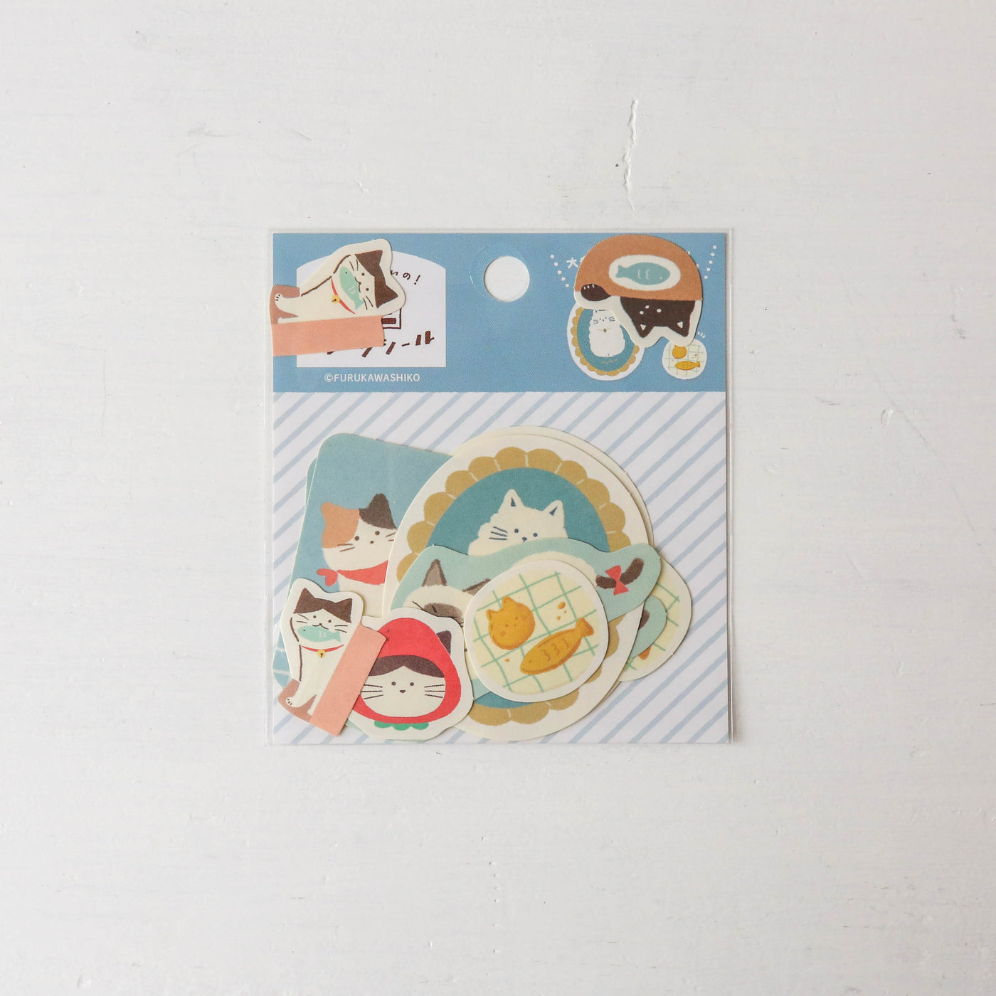 Furukawa Paper Flake Stickers