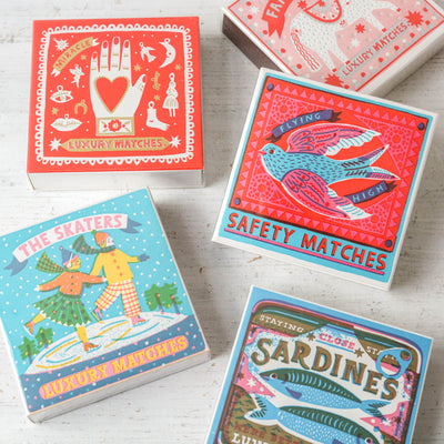 'Sardines' Luxury Boxed Matches