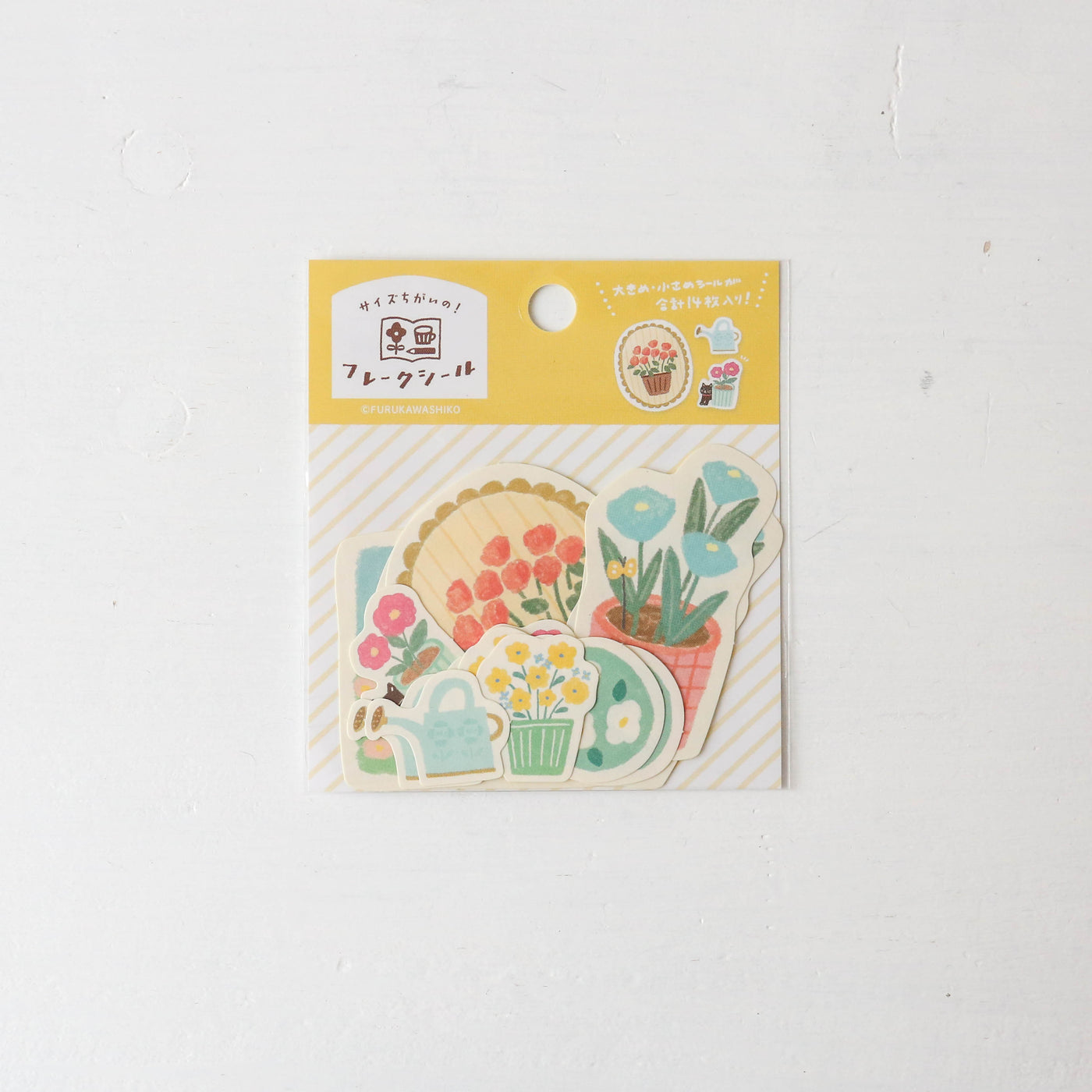 Furukawa Paper Flake Stickers