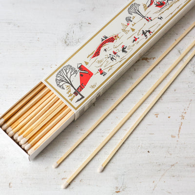 'Winter Snowscape' Extra Long Luxury Boxed Festive Matches