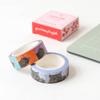 Curious Cat Multicolour Washi Tape