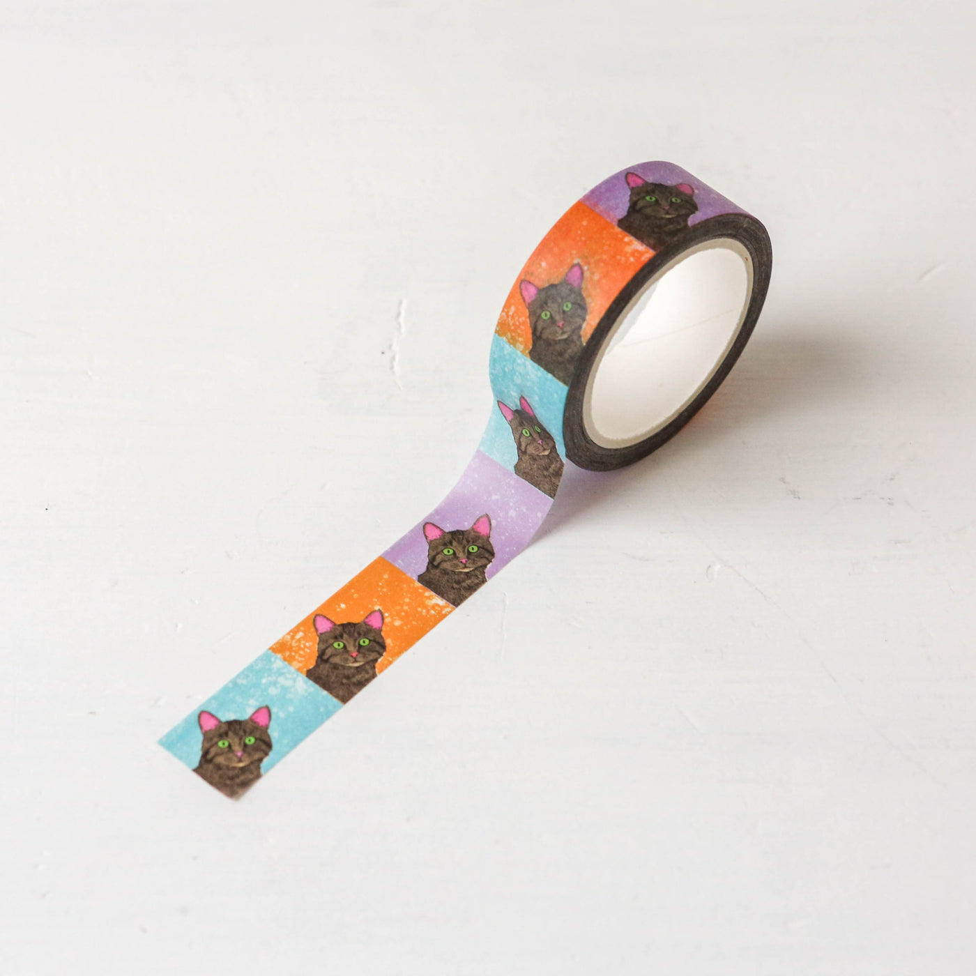 Curious Cat Multicolour Washi Tape