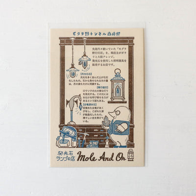 Kyupodo Japanese Letterpress Postcard - New