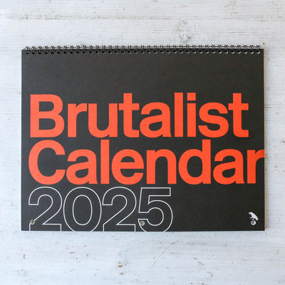 2025 Brutalist Calendar