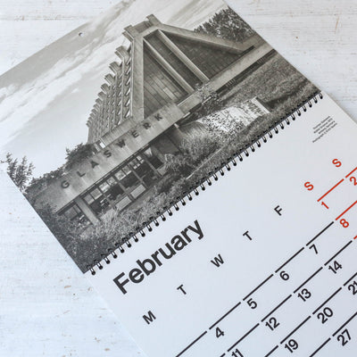 2025 Brutalist Calendar