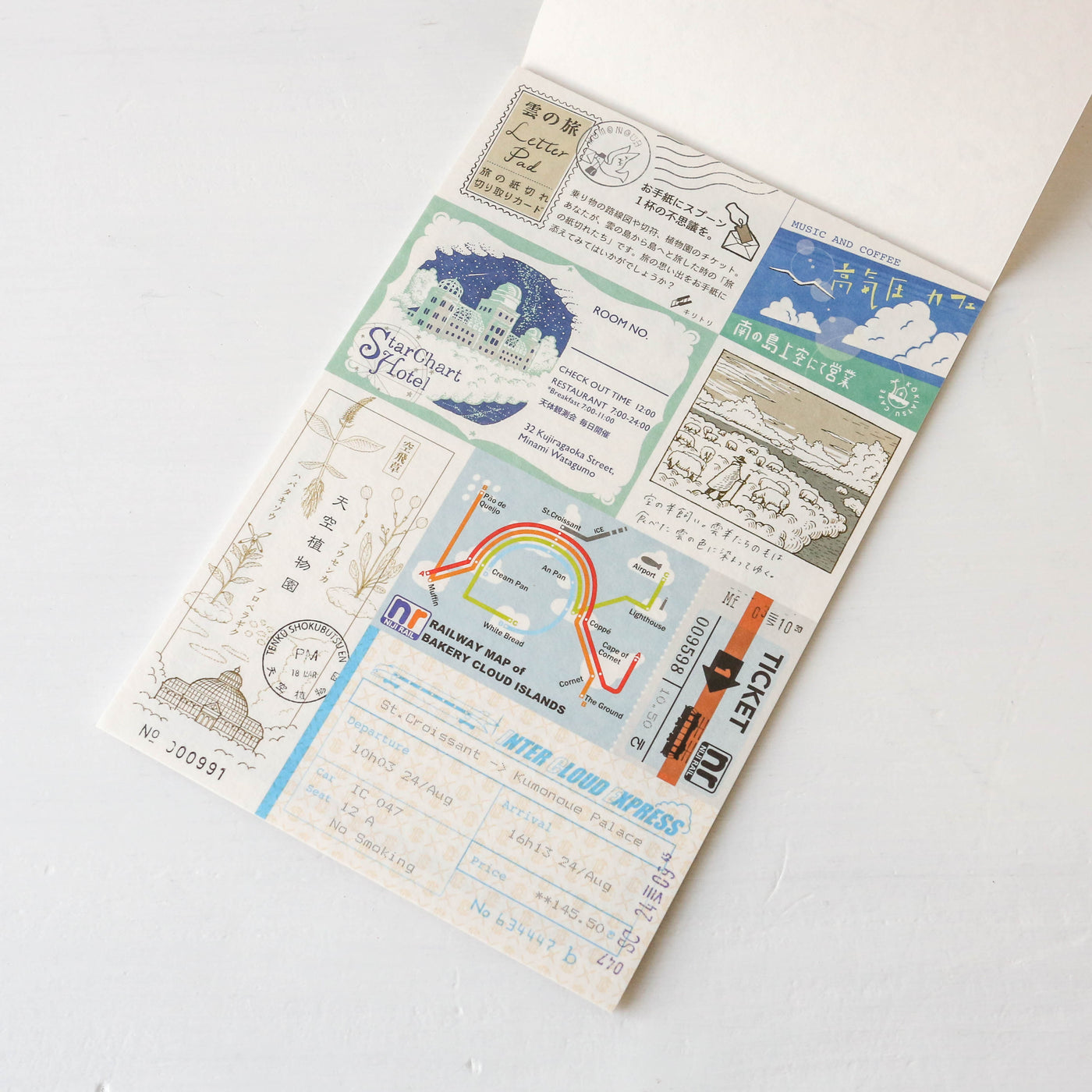 Kyupodo Japanese Letter Pad