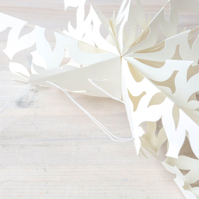 32cm Paper Snowflake Decoration - Classic (design5)