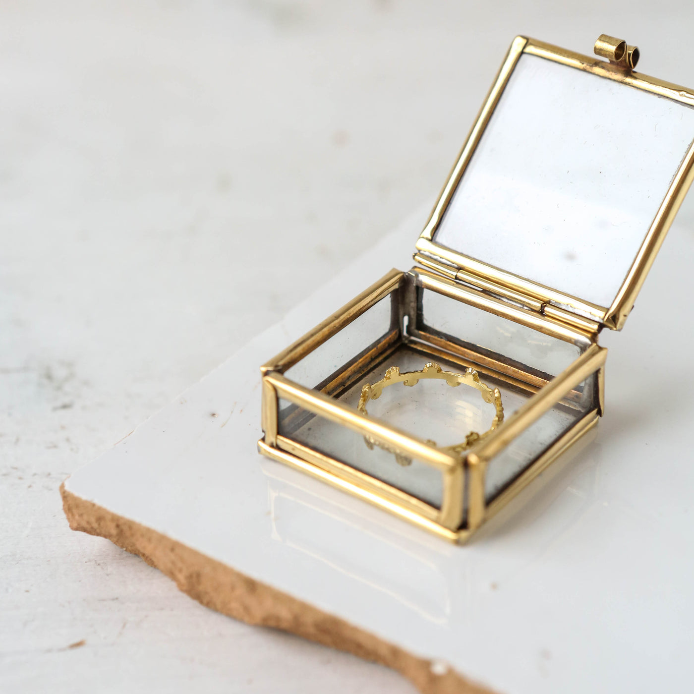 Tiny Glass Gift Box