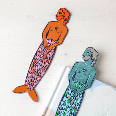 Mer-Man Bookmark