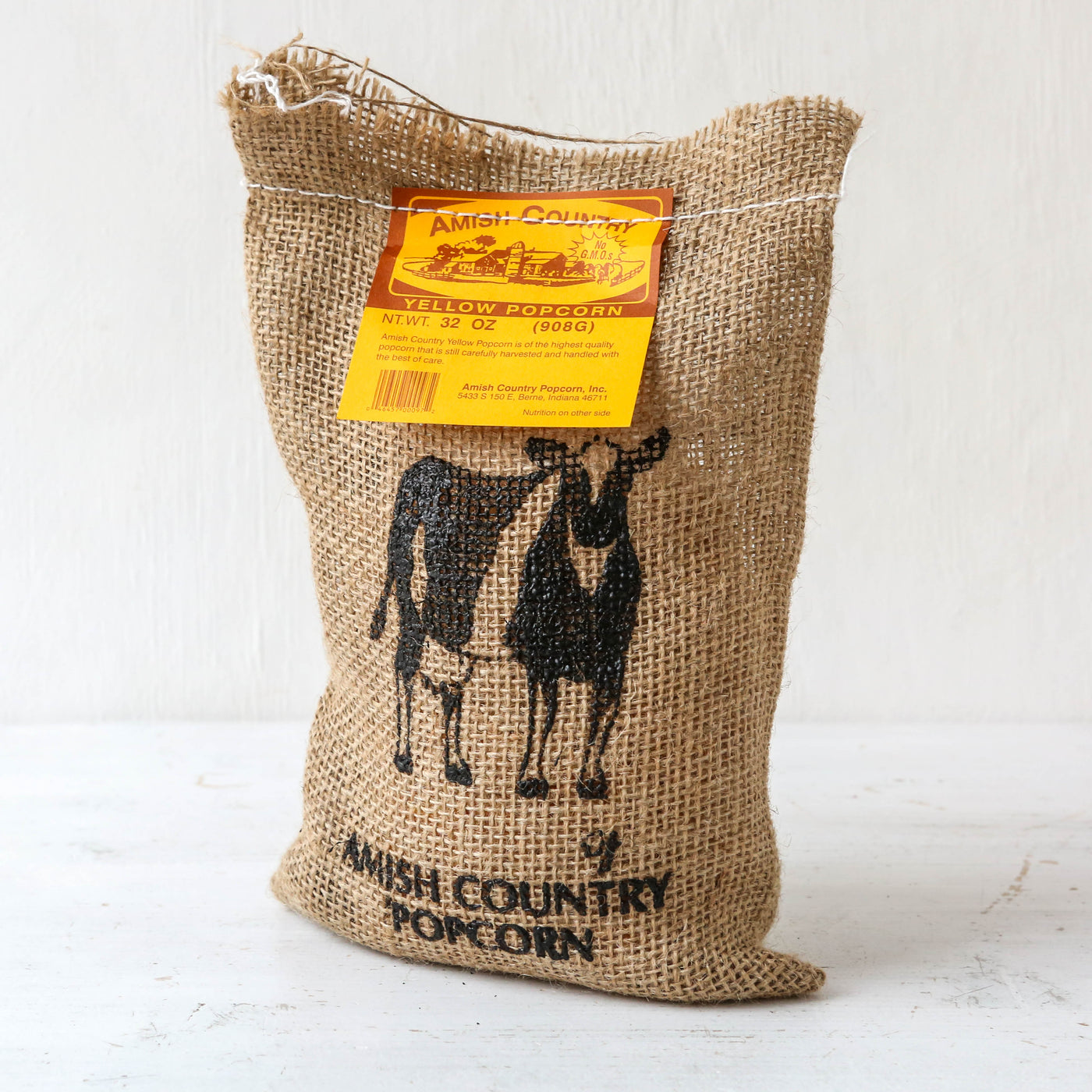 Amish Country Popcorn - 2lb Burlap Sack