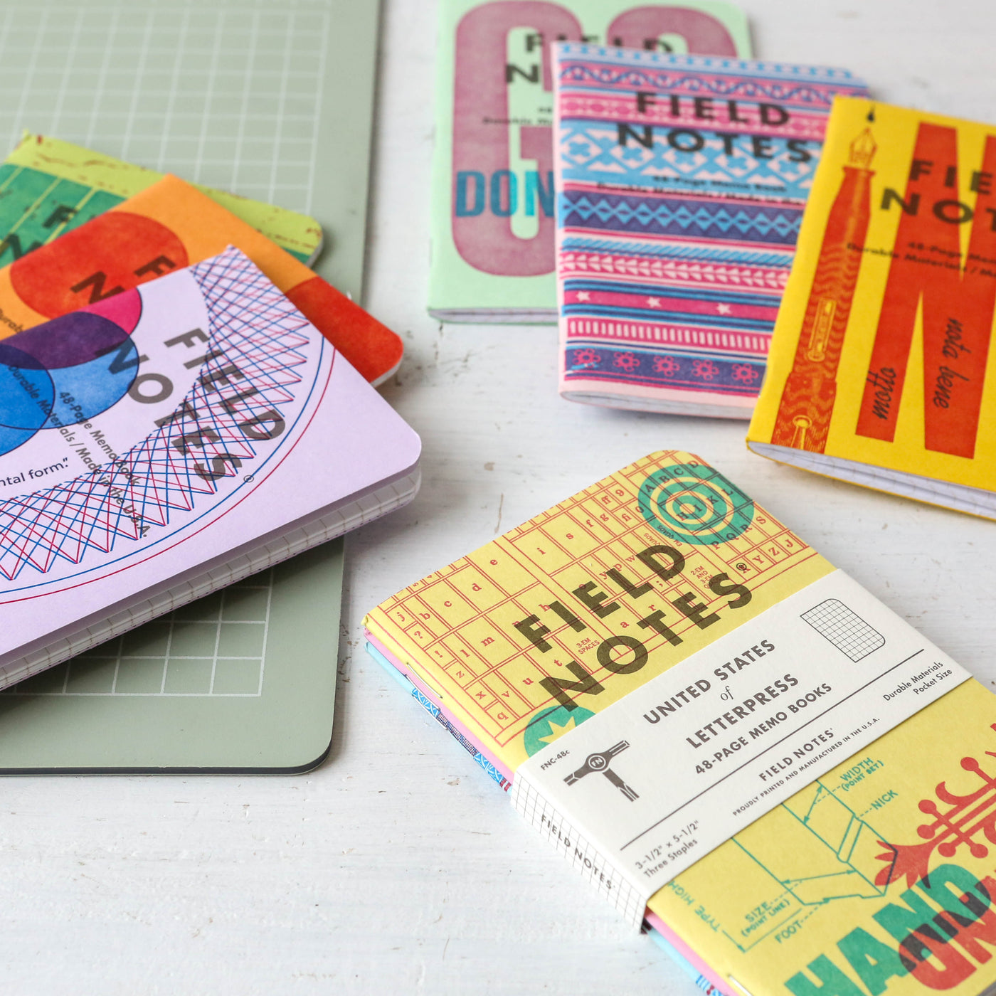 Field Notes 3-Pack - United States of Letterpress