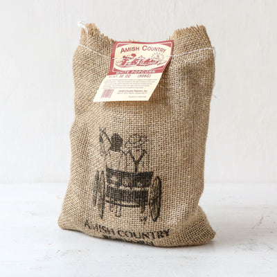 Amish Country Popcorn - 2lb Burlap Sack