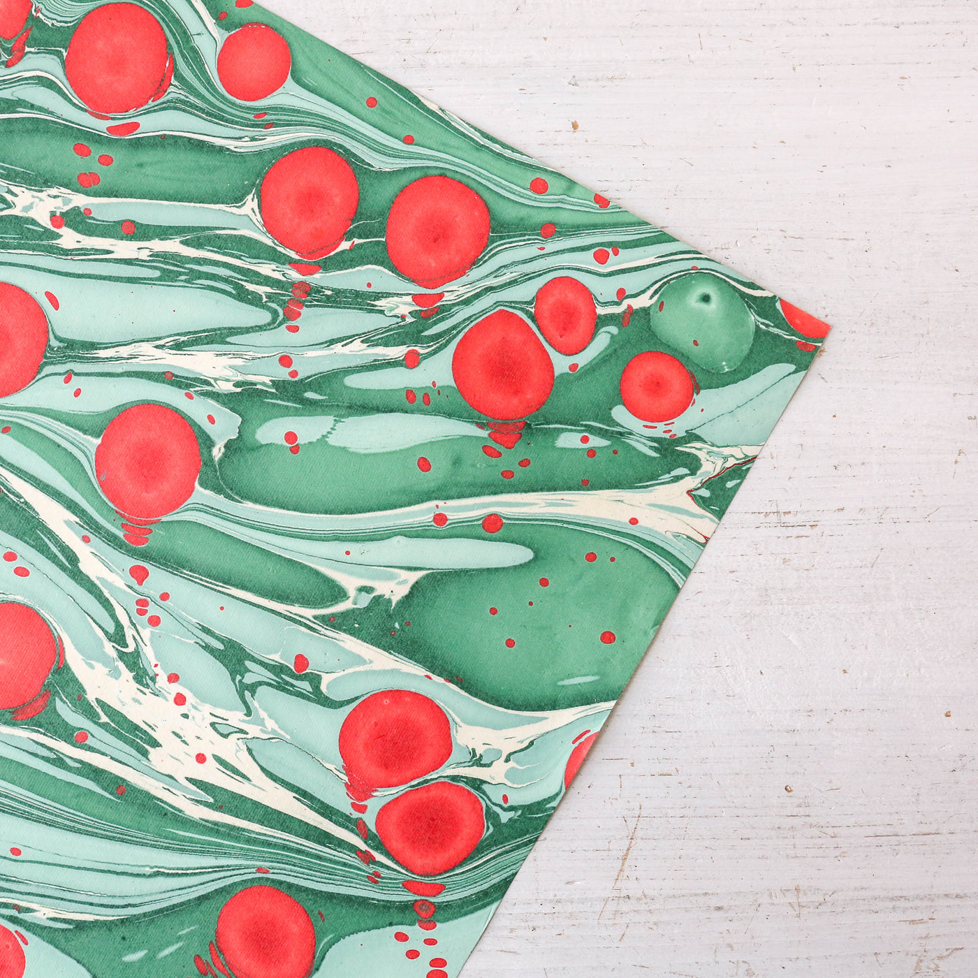 Hand Marbled Wrap - Festive Cosmos