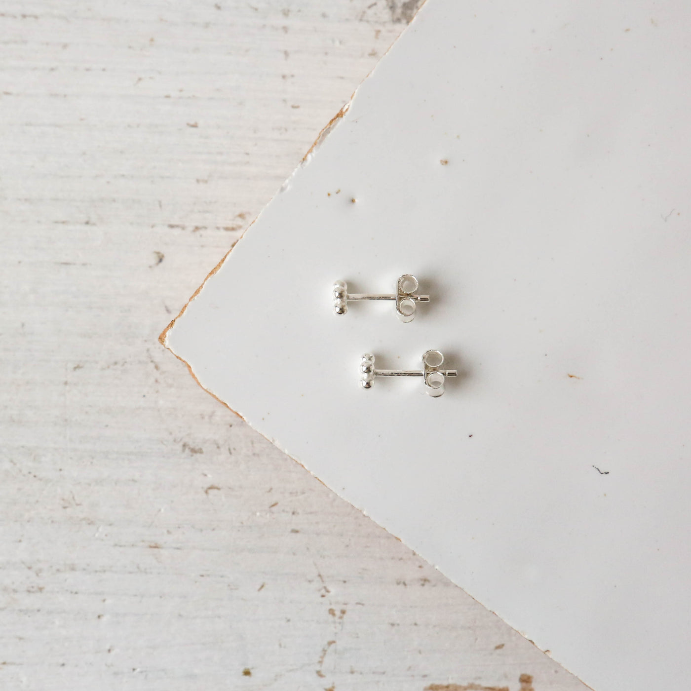 Tiny Bobble Stud Earrings