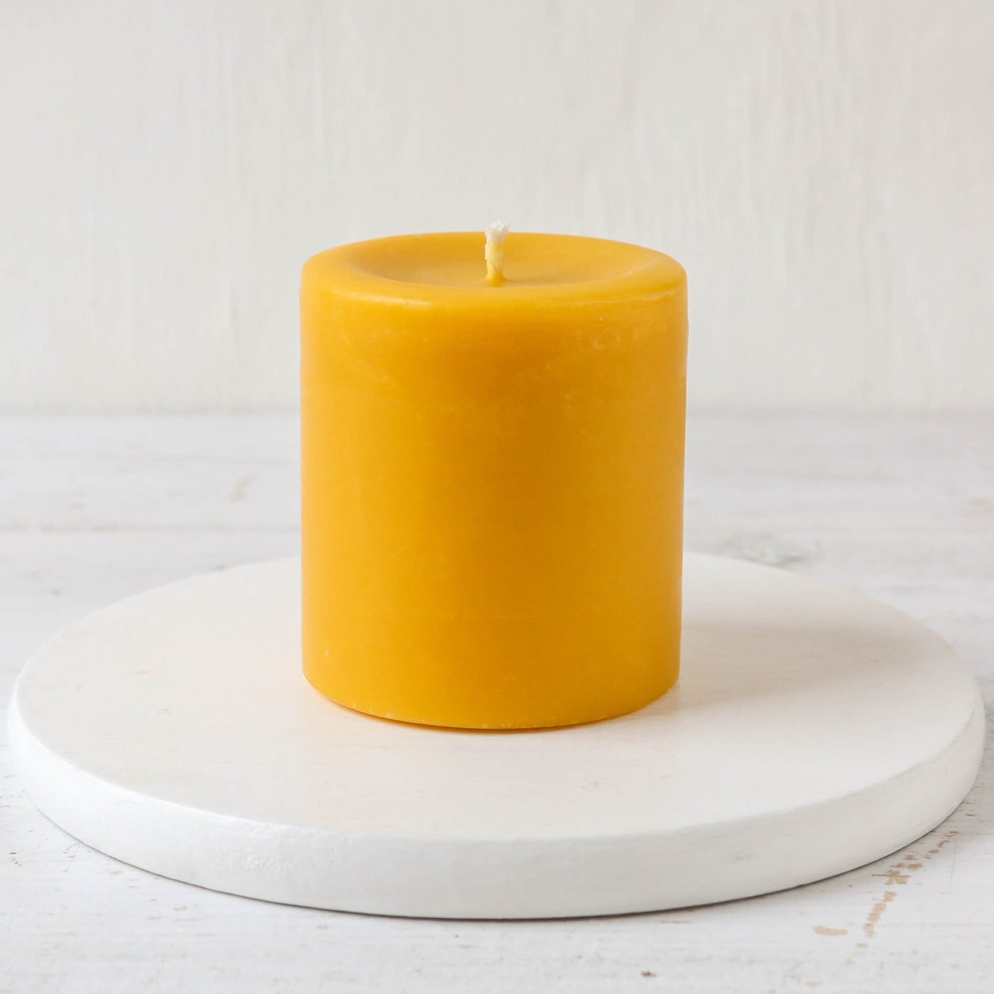 50Hr Pure Beeswax Pillar Candle