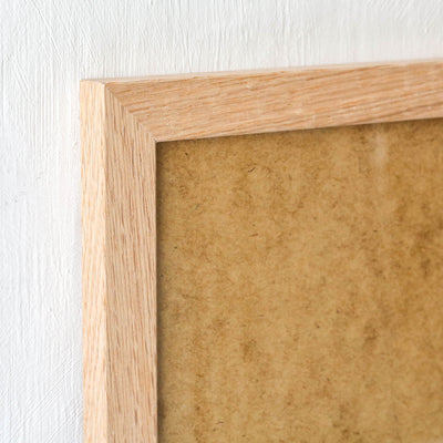 Solid Oak Wood Frame - A3