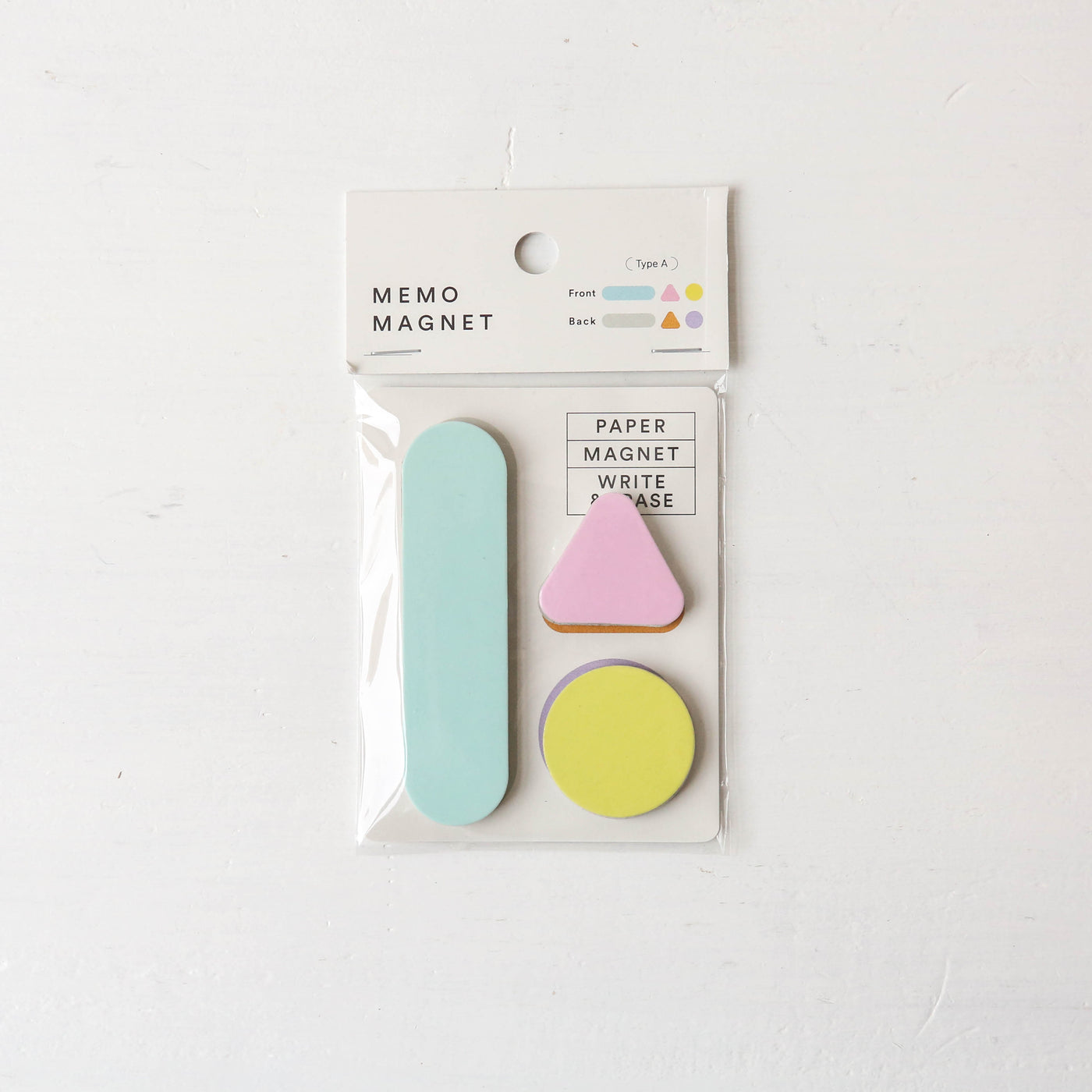 SIKIGU Paper Memo Magnet Set - 3 Pack