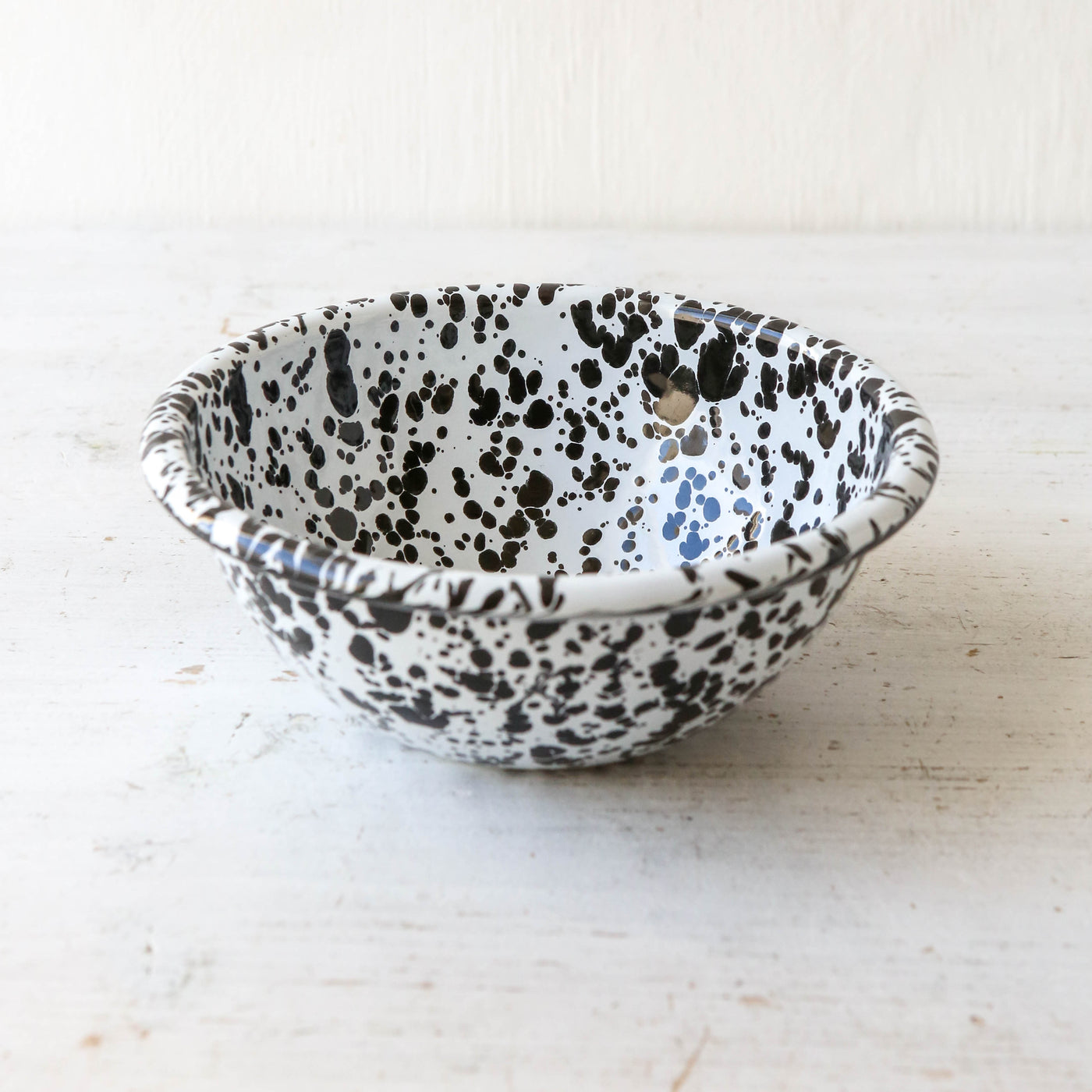 Splatter Enamel Cereal Bowl