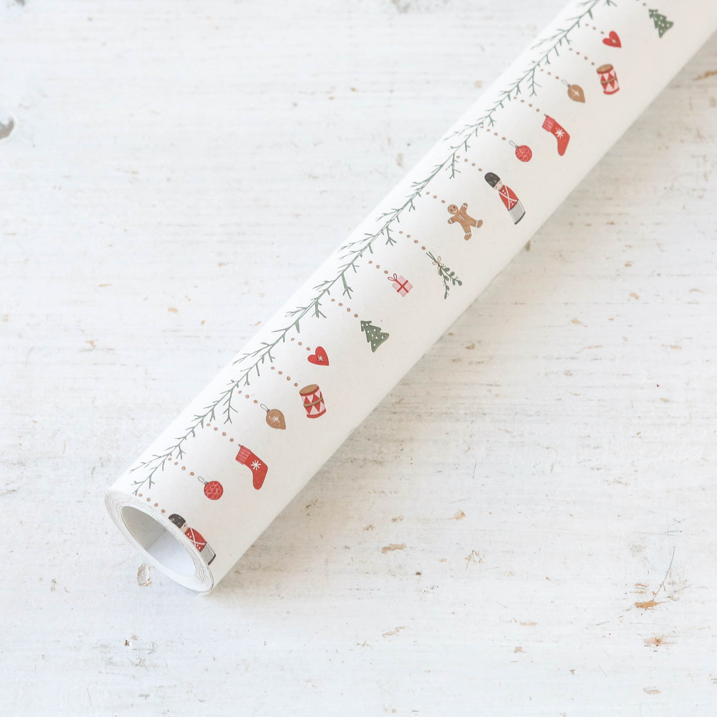 5m Nostalgic Christmas Wrapping Paper