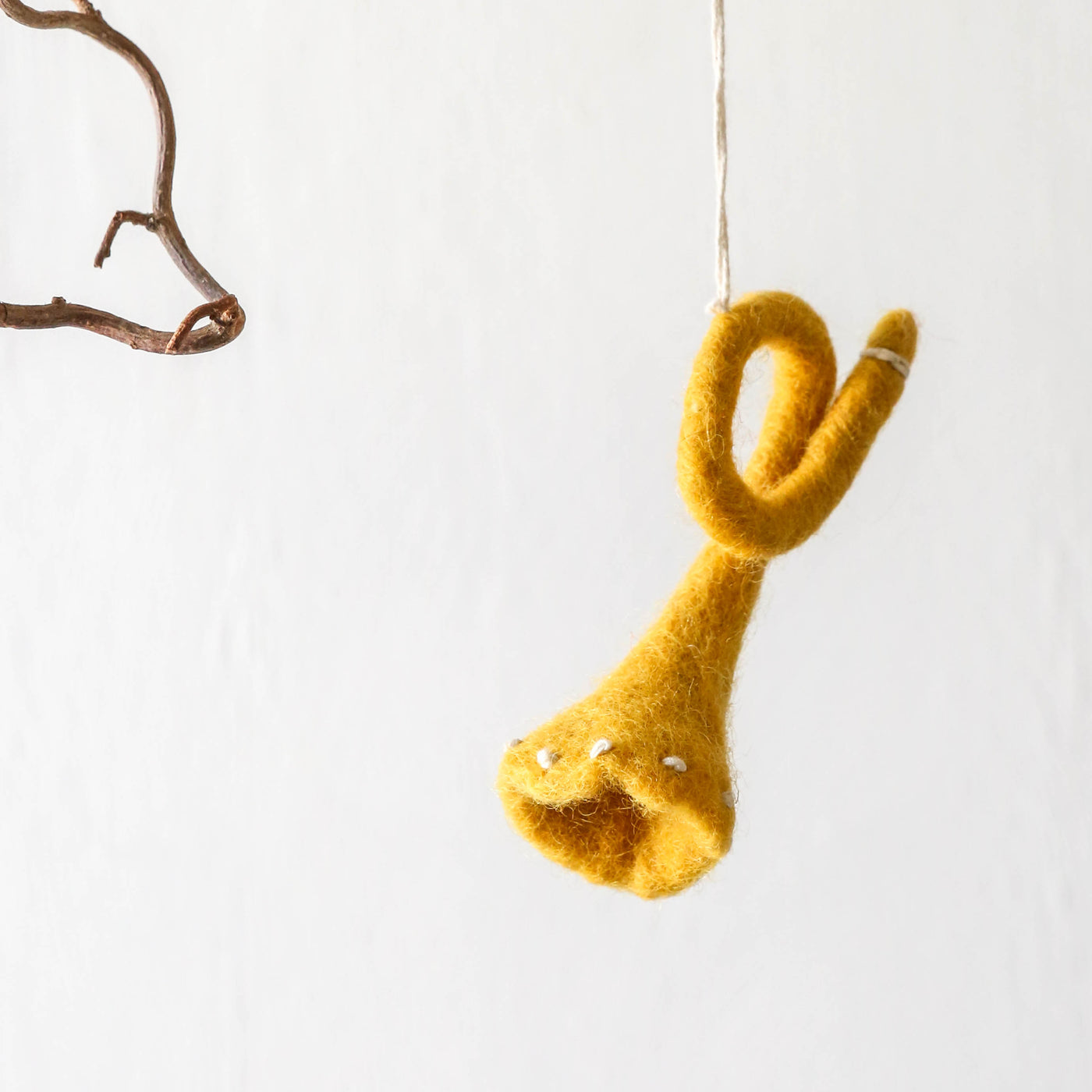 Felt Trumpet Hanging Decoration