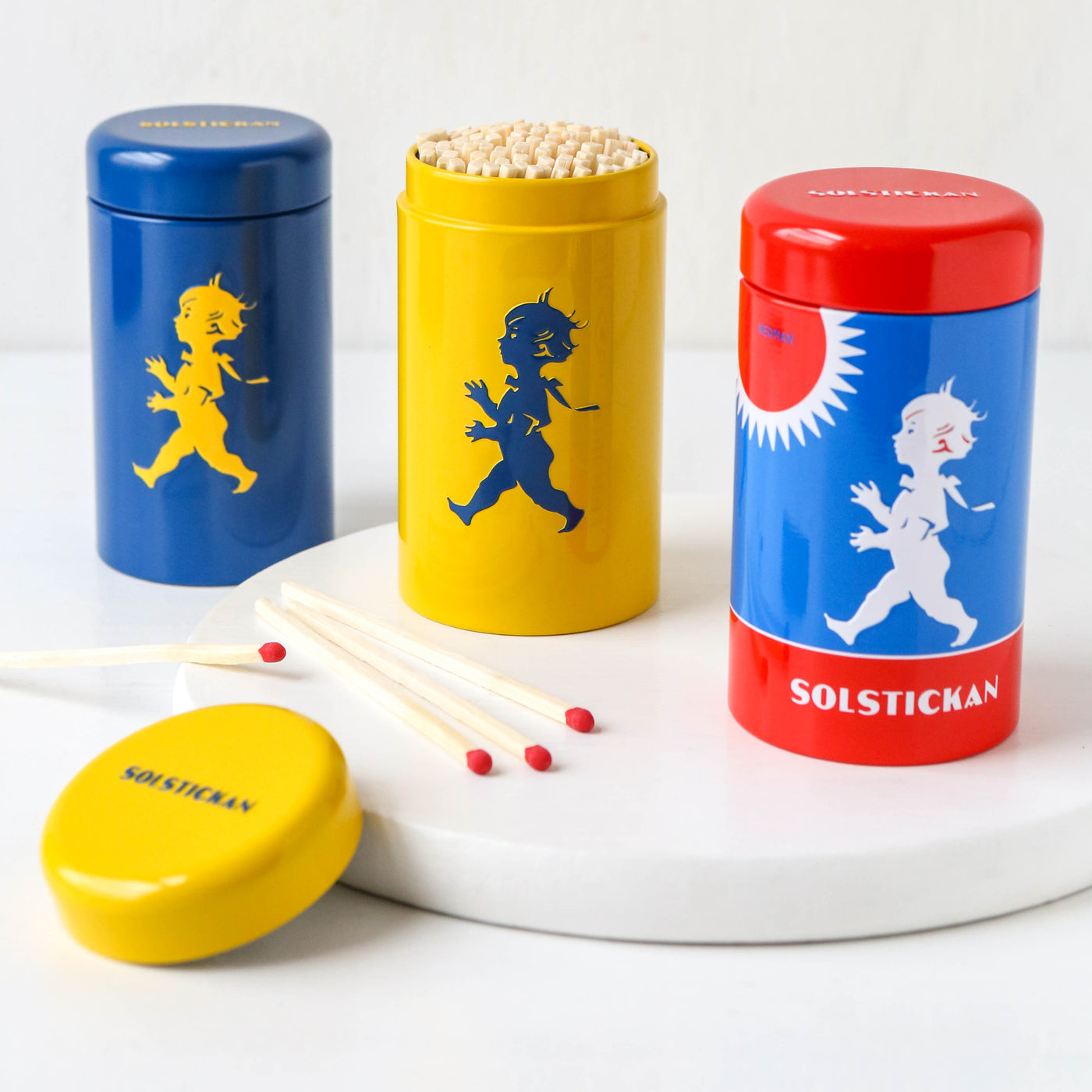 Solstickan Match Tin