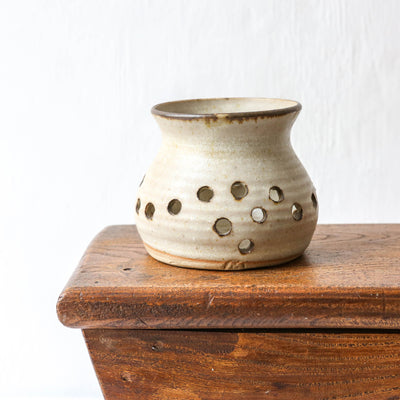 Studio Pottery Candle Holder - Batch 1 - Design A