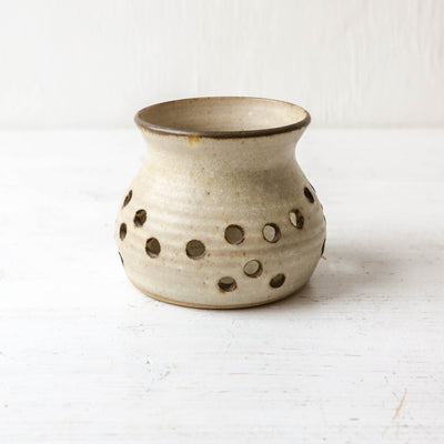 Studio Pottery Candle Holder - Batch 1 - Design A