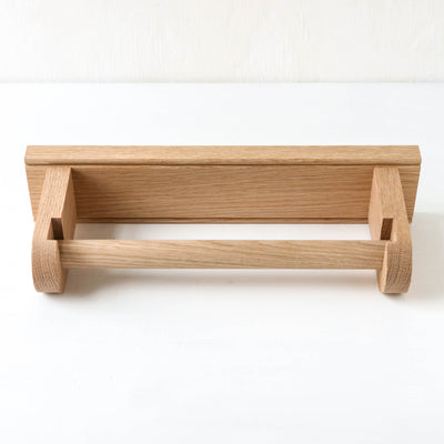 Oak Kitchen Roll Holder