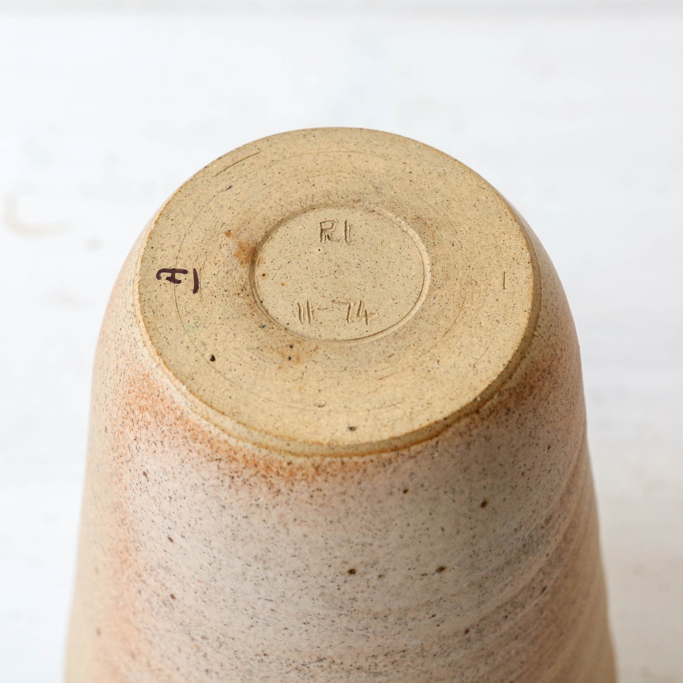 Vintage Stoneware Vase - Batch D - Number 1